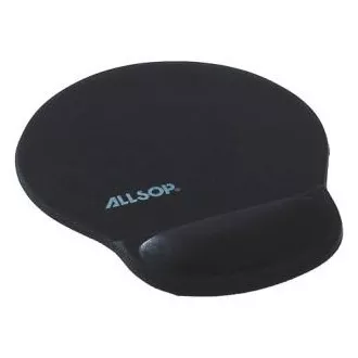 Allsop gél egérpad fekete, 30 mm-es csuklótámasz