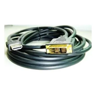 HDMI-DVI kábel 1,8m,M/M árnyalatú, aranyozott érintkezőkkel 1.3