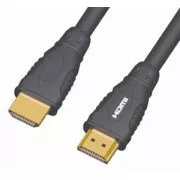 PremiumCord kábel HDMI A - HDMI A M/M 3m, aranyszínű kábel.