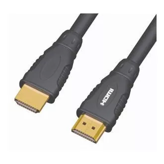 PremiumCord kábel HDMI A - HDMI A M/M 3m, aranyszínű kábel.