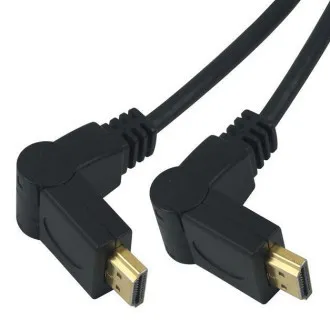 PremiumCord HDMI A - HDMI A M/M 15 méteres kábel, forgó PremiumCord HDMI A - HDMI A M/M 15 méteres kábel, forgó