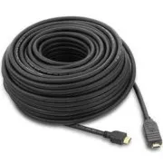 PremiumCord HDMI High Speed Etherrel, erősítővel, 15m, AWG26, 3x árnyékolás, M/M, aranyozott csatlakozókkal