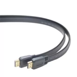 PremiumCord HDMI High Speed   Ethernet lapos kábel, aranyozott csatlakozók, 3m