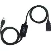 PremiumCord USB 2.0 átjátszó és hosszabbító kábel A/M-A/F 10m