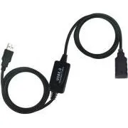 PremiumCord USB 2.0 átjátszó és hosszabbító kábel A/M-A/F 10m