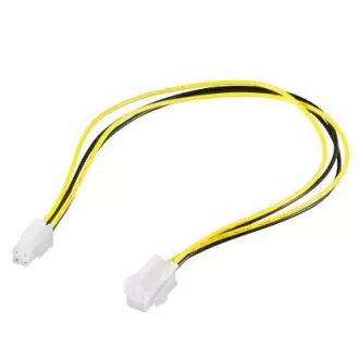 PremiumCord tápkábel hosszabbító. P4(4tűs) 34cm