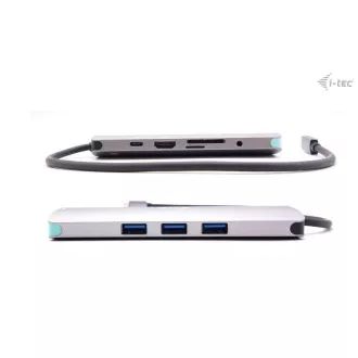 i-tec USB-C fém nano dokkolóállomás 4K HDMI LAN, Power Delivery 100W töltő 100W (csomag) i-tec USB-C fém nano dokkolóállomás 4K HDMI LAN, Power Delivery 100W töltő 100W (csomag)