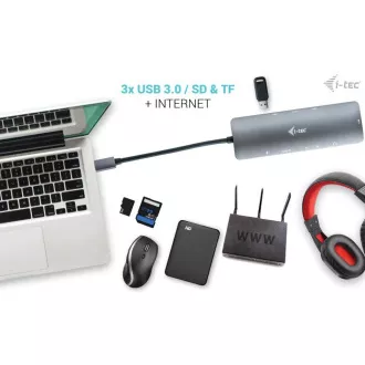 i-tec USB-C fém nano dokkolóállomás 4K HDMI LAN, Power Delivery 100W töltő 100W (csomag) i-tec USB-C fém nano dokkolóállomás 4K HDMI LAN, Power Delivery 100W töltő 100W (csomag)