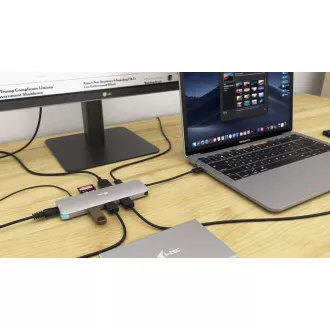 i-tec USB-C fém nano dokkolóállomás 4K HDMI LAN, Power Delivery 100W töltő 100W (csomag) i-tec USB-C fém nano dokkolóállomás 4K HDMI LAN, Power Delivery 100W töltő 100W (csomag)