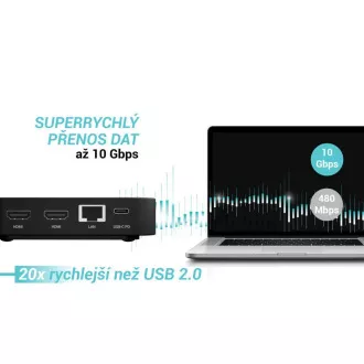 i-tec USB-C Dual HDMI dokkoló állomás Power Delivery 100W i-tec univerzális töltő 100W i-tec USB-C Dual HDMI dokkoló állomás Power Delivery 100W i-tec univerzális töltő 100W