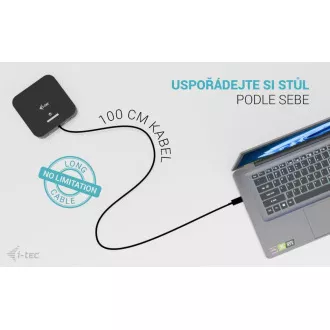 i-tec USB-C Dual HDMI dokkoló állomás Power Delivery 100W i-tec univerzális töltő 100W i-tec USB-C Dual HDMI dokkoló állomás Power Delivery 100W i-tec univerzális töltő 100W