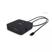 i-tec USB-C DP Dual HDMI dokkolóállomás, Power Delivery 100W