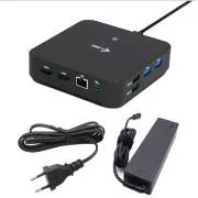i-tec USB-C DP Dual HDMI dokkolóállomás, Power Delivery 100W   i-tec univerzális töltő 100W
