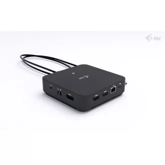 i-tec USB-C DP Dual HDMI dokkolóállomás, Power Delivery 100W   i-tec univerzális töltő 100W