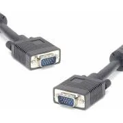 PremiumCord HQ monitor kábel (koax) 2x ferrit,SVGA 15p, DDC2,3xCoax 8 mag, 10m