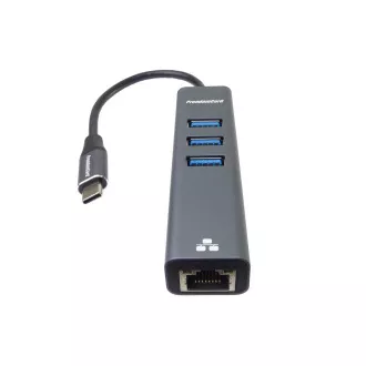 PremiumCord adapter USB-C Gigabit   3x USB 3.0-ra