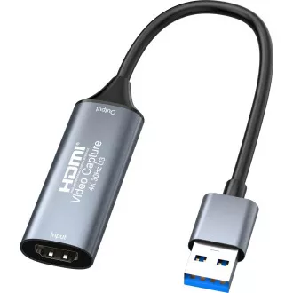 PremiumCord HDMI grabbber video/hangjelek átvitelére számítógépre USB 3.0 csatlakozóval rendelkező számítógéphez