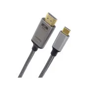 PremiumCord USB-C HDMI-re, 2m, 8K@60Hz, 4K@144Hz