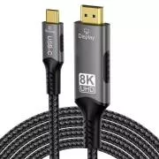 PremiumCord USB-C és HDMI kábel, 2m