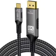 PremiumCord USB-C DP 1.4, 2m, 2m