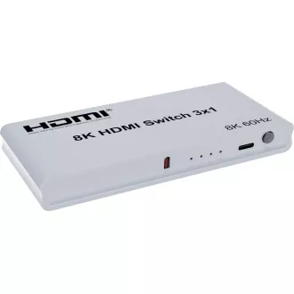 PremiumCord HDMI kapcsoló 3:1 távirányítóval