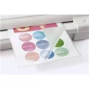 Lamináló fólia Eurosupplies 75 x 105 mm, 125 mikron, fényes