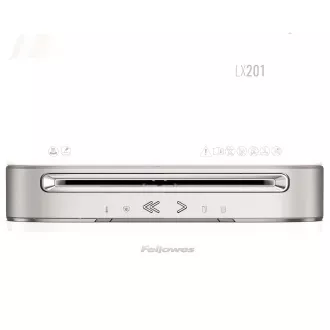 Fellowes iratmegsemmisítő LX 201 fehér