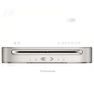 Fellowes iratmegsemmisítő LX 201 fehér Fellowes iratmegsemmisítő LX 201 fehér