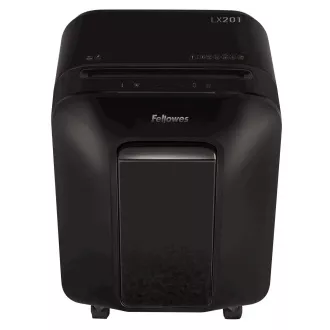 Fellowes iratmegsemmisítő LX 201 fekete - Használt
