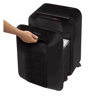 Fellowes iratmegsemmisítő LX 201 fekete - Használt