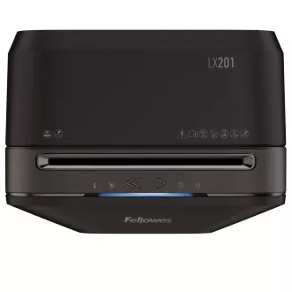 Fellowes iratmegsemmisítő LX 201 fekete