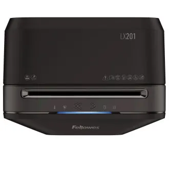 Fellowes iratmegsemmisítő LX 201 fekete Fellowes iratmegsemmisítő LX 201 fekete
