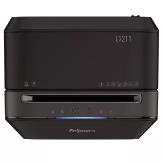 Fellowes iratmegsemmisítő LX 211 fekete