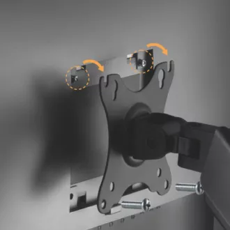Brateck monitortartó LDT46-C012E egykaros mechanikus rugó