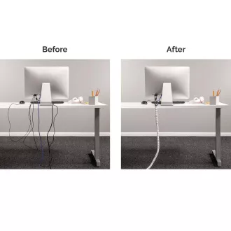 Fellowes Cablezip kábelrendező és -védő fehér