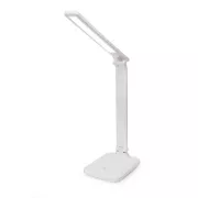 Platinet PDL194W Remus 5W dimmelhető LED asztali lámpa, érintésvezérléssel, USB porttal, fehér színben