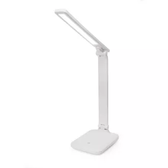 Platinet PDL194W Remus 5W dimmelhető LED asztali lámpa, érintésvezérléssel, USB porttal, fehér színben