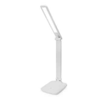 Platinet PDL194W Remus 5W dimmelhető LED asztali lámpa, érintésvezérléssel, USB porttal, fehér színben