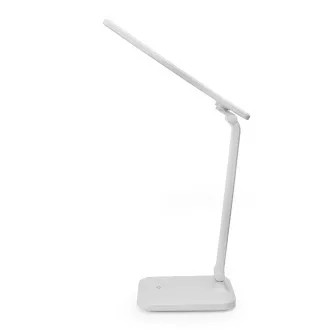 Platinet PDL194W Remus 5W dimmelhető LED asztali lámpa, érintésvezérléssel, USB porttal, fehér színben