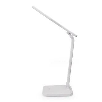 Platinet PDL194W Remus 5W dimmelhető LED asztali lámpa, érintésvezérléssel, USB porttal, fehér színben Platinet PDL194W Remus 5W dimmelhető LED asztali lámpa, érintésvezérléssel, USB porttal, fehér színben