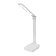 Platinet PDL194W Remus 5W dimmelhető LED asztali lámpa, érintésvezérléssel, USB porttal, fehér színben