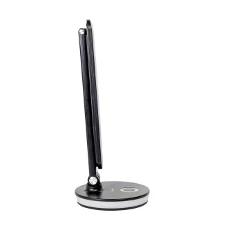 Platinet PDL400RGBB 12W dimmelhető LED asztali lámpa, érintésvezérléssel, USB porttal, fekete színben