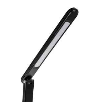 Platinet PDL400RGBB 12W dimmelhető LED asztali lámpa, érintésvezérléssel, USB porttal, fekete színben