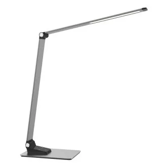 Platinet PDL509 LED asztali lámpa 10W, dimmelhető, érintésvezérlés, USB port, ALU Platinet PDL509 LED asztali lámpa 10W, dimmelhető, érintésvezérlés, USB port, ALU