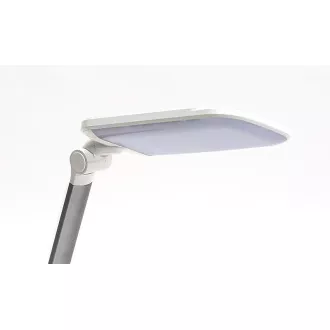 Platinet PDLQ60 18W-os dimmelhető LED asztali lámpa, érintésvezérléssel, USB porttal, fehér színben