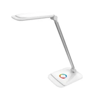 Platinet PDLQ60 18W-os dimmelhető LED asztali lámpa, érintésvezérléssel, USB porttal, fehér színben Platinet PDLQ60 18W-os dimmelhető LED asztali lámpa, érintésvezérléssel, USB porttal, fehér színben