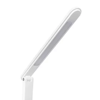 Platinet PDL400RGBW 12W dimmelhető LED asztali lámpa, érintésvezérléssel, USB porttal, fehér színben