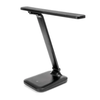 Platinet PDL194B Remus 5W dimmelhető LED asztali lámpa, érintésvezérléssel, USB porttal, fekete színben