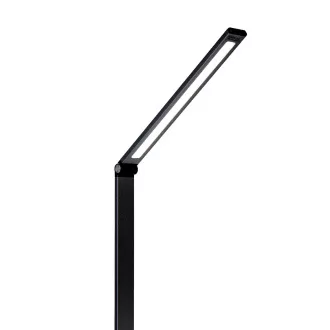 Platinet PDL888B 10W-os dimmelhető LED asztali lámpa, vezeték nélküli töltéssel, USB porttal, fekete színben Platinet PDL888B 10W-os dimmelhető LED asztali lámpa, vezeték nélküli töltéssel, USB porttal, fekete színben