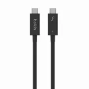 Thunderbolt 4 C-C kábel 2m, fekete